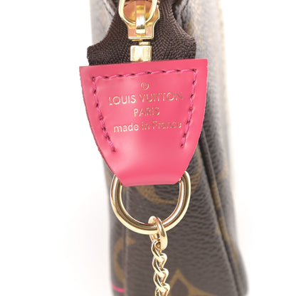Louis Vuitton Monogram 2020 Christmas Animation Roller Coaster Mini Pochette Accessories Pivoine 6 of 7