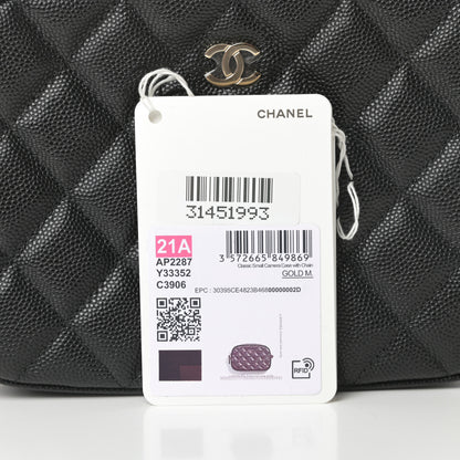 Chanel Caviar Quilted Vanity With Chain Black 12 of 12