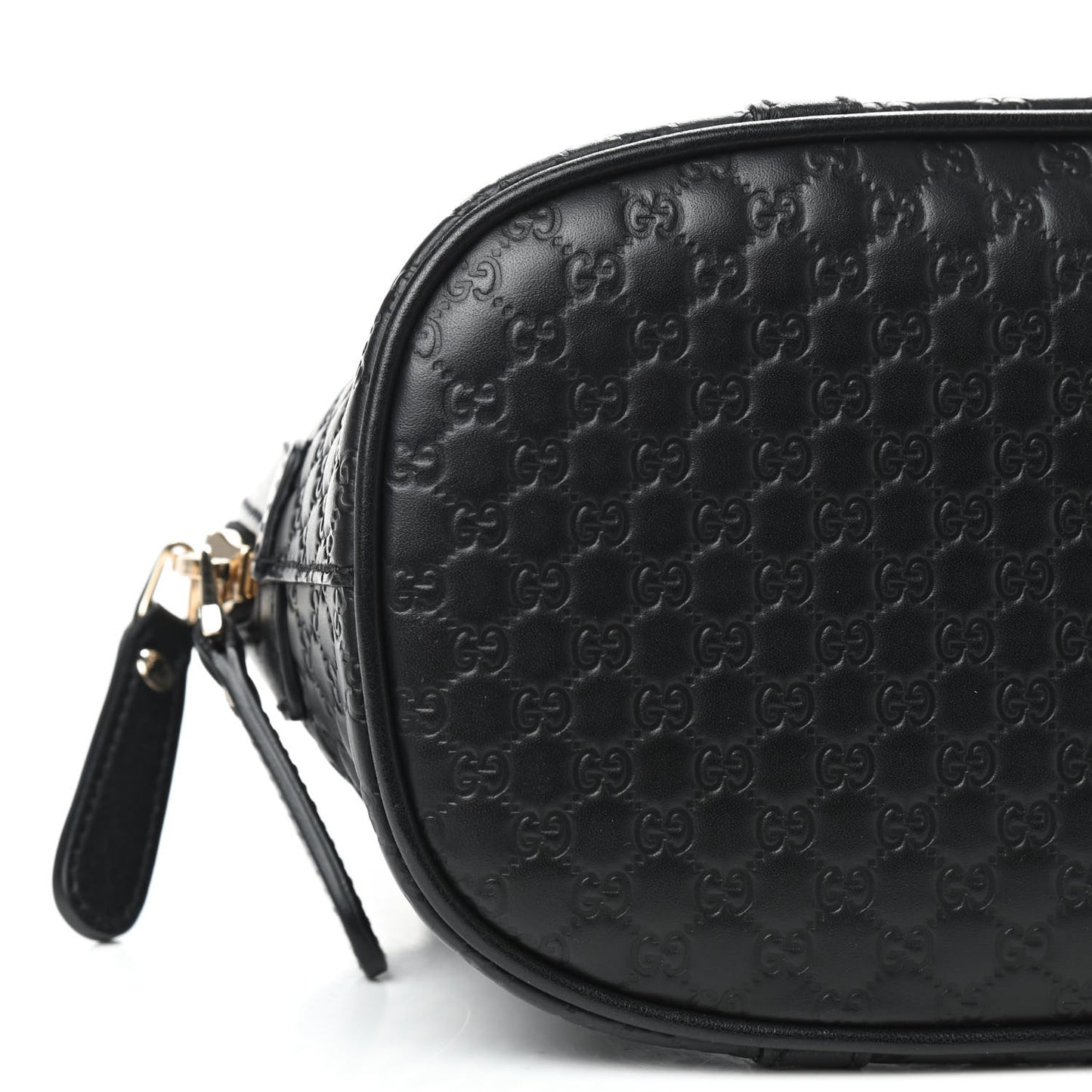 Microguccissima Mini Dome Bag Black