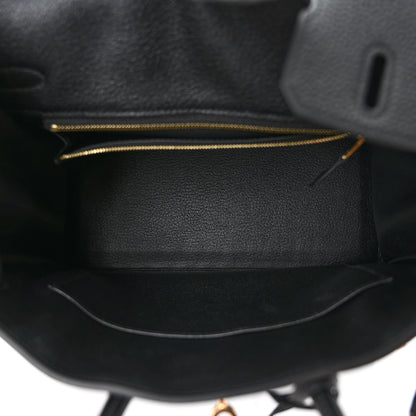 Hermes Togo Birkin 25 Black 5 of 13