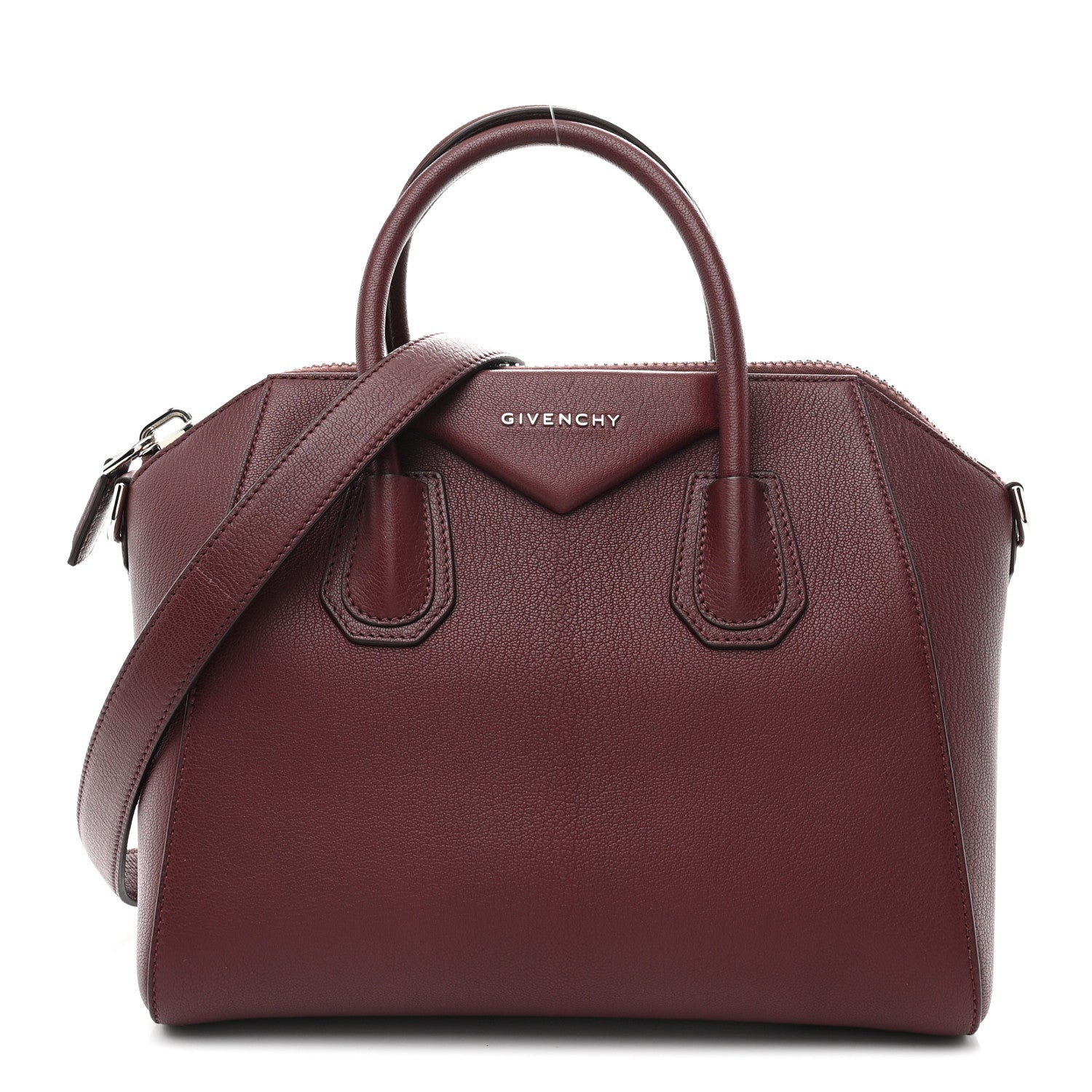 Givenchy Sugar Goatskin Small Antigona Oxblood 1 of 10