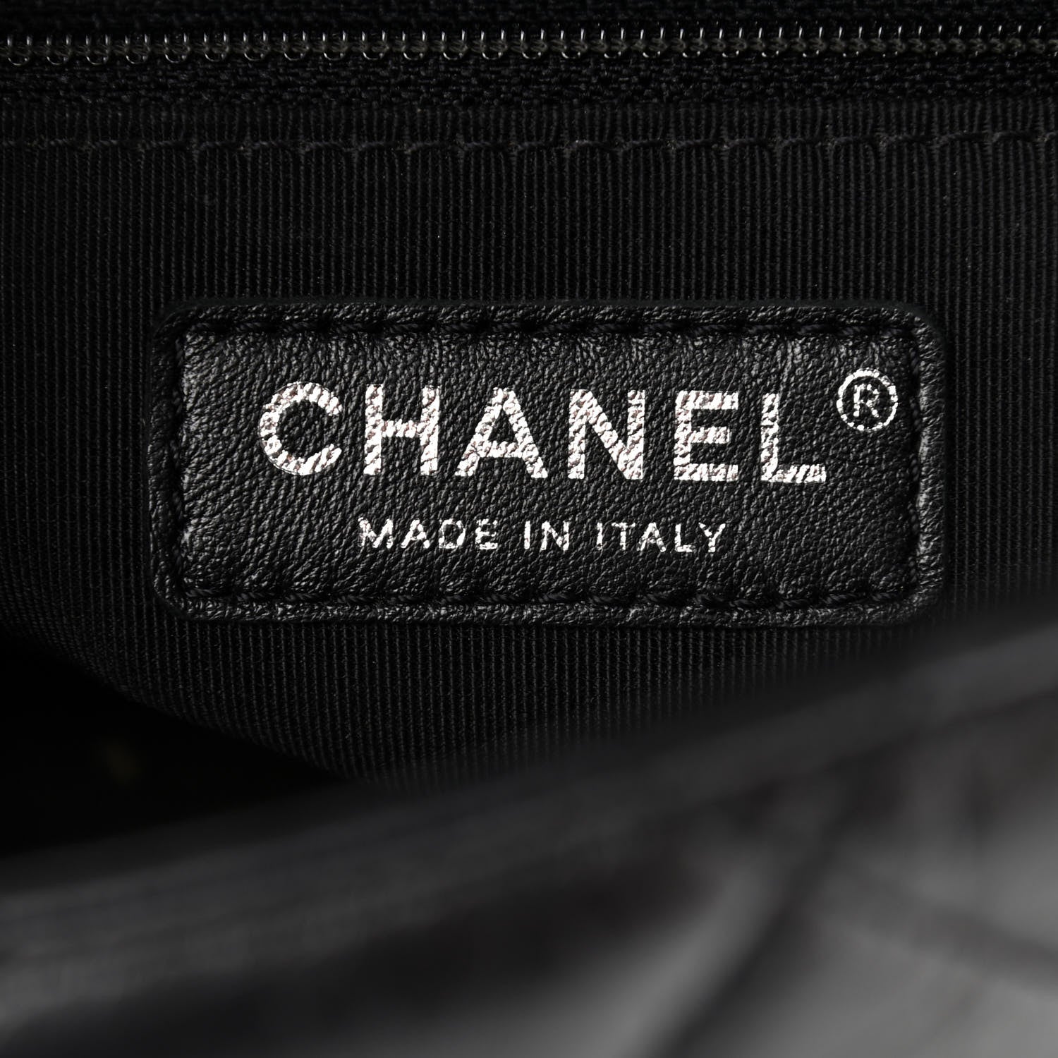 Chanel Crumpled Calfskin Medium Chain All Over Flap Black 6 of 12