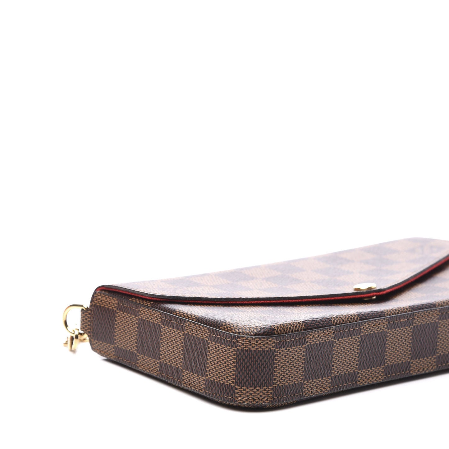 Damier Ebene Pochette Felicie Chain Wallet