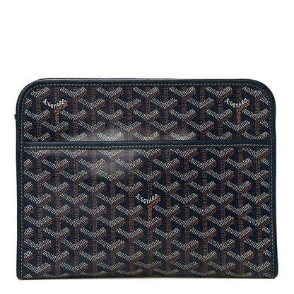 Goyard Goyardine Jouvence Toiletry Pouch Navy 1 of 15