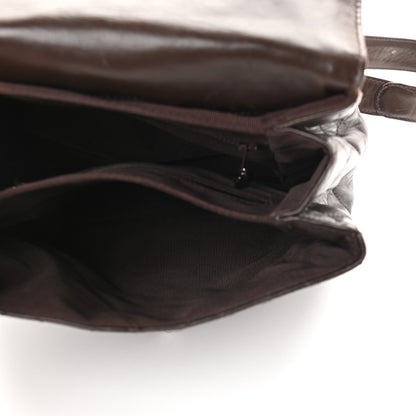 Chanel Lambskin Quilted Backpack Brown 5 of 12