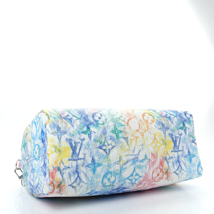 Louis Vuitton Monogram Pastel Colors Keepall Bandouliere 50 Multicolor 3 of 7