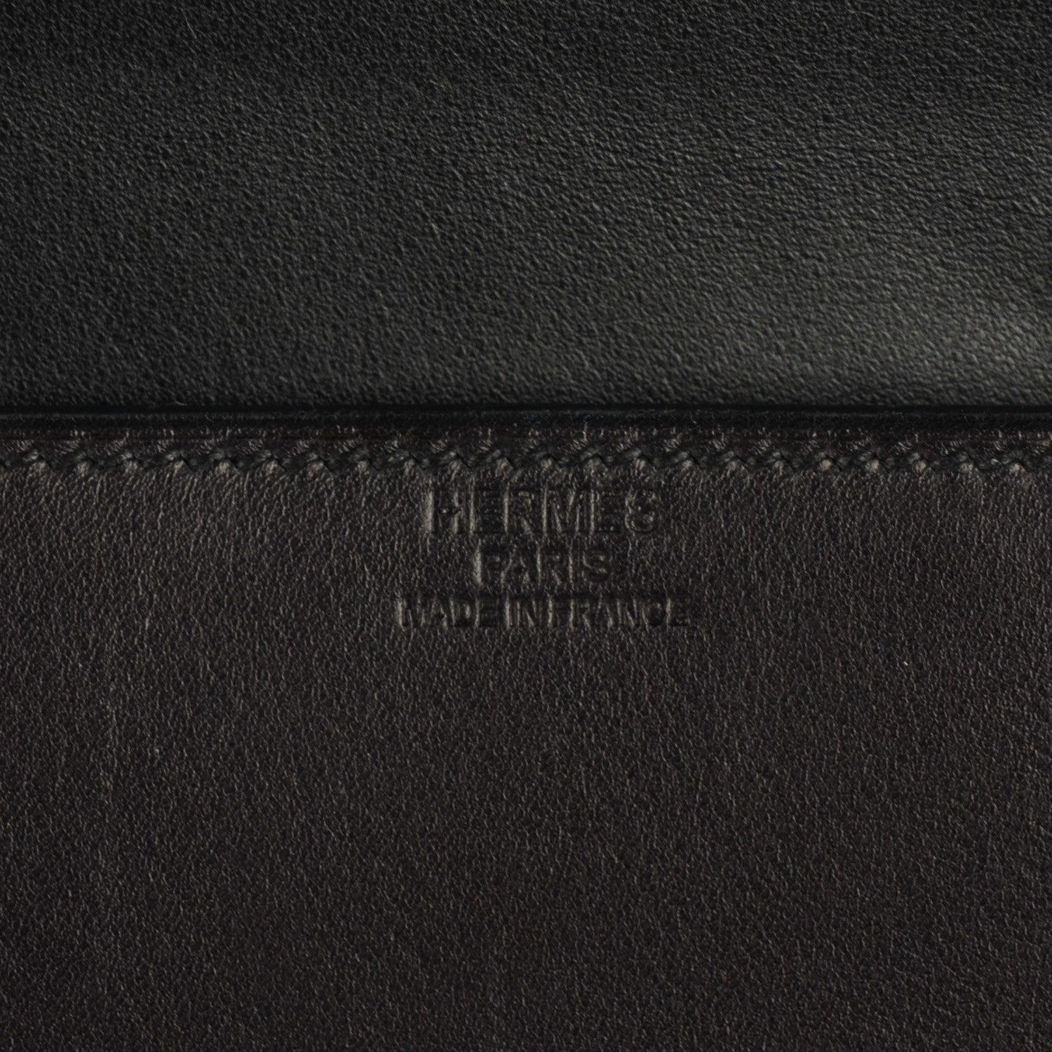 Hermes Evercalf Shadow Clutch 29 Black 6 of 7