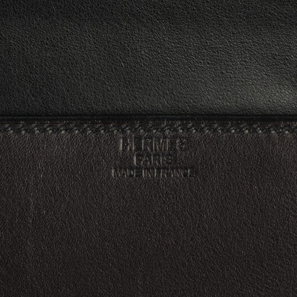 Hermes Evercalf Shadow Clutch 29 Black 6 of 7