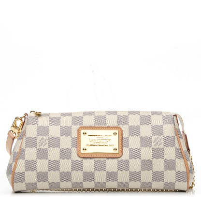 Louis Vuitton Damier Azur Eva Clutch 1 of 8
