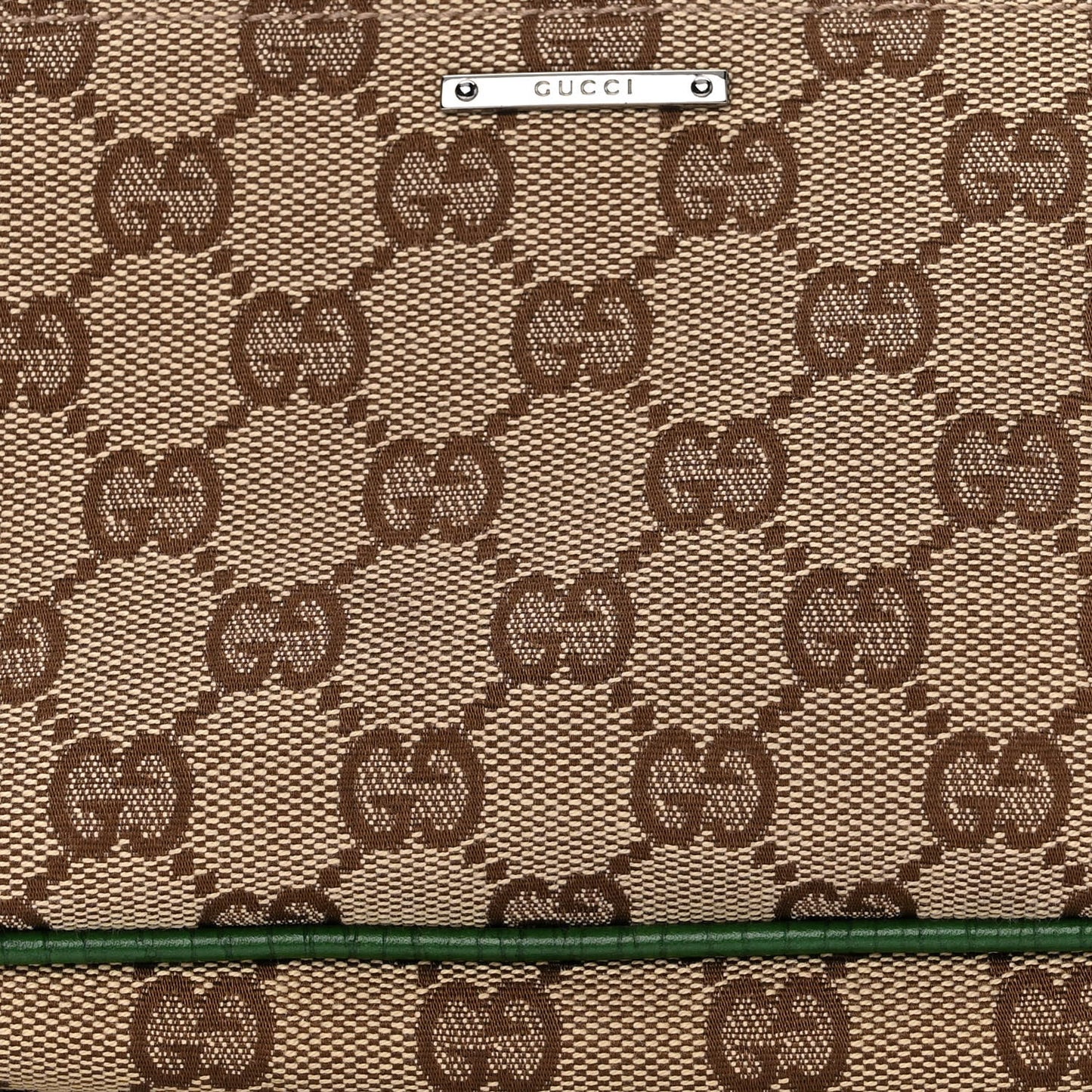Monogram Boat Pochette Green