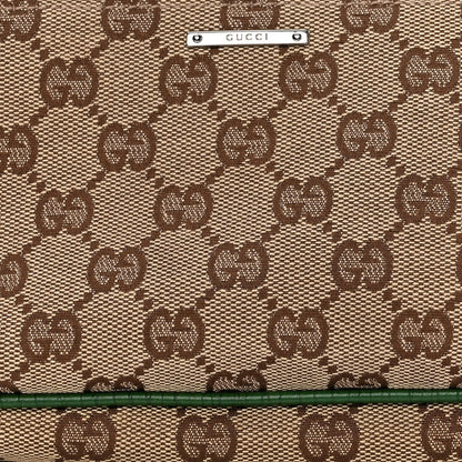 Gucci Monogram Boat Pochette Green 8 of 10