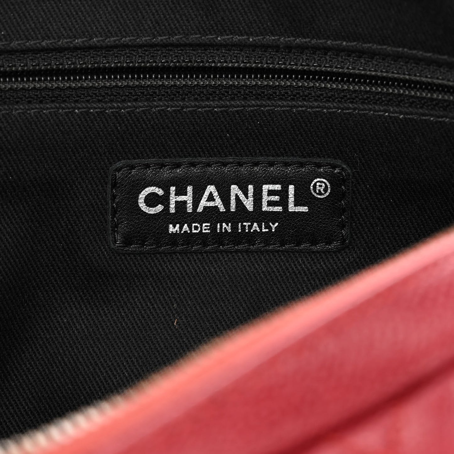 Caviar Quilted Jumbo Easy Flap Red