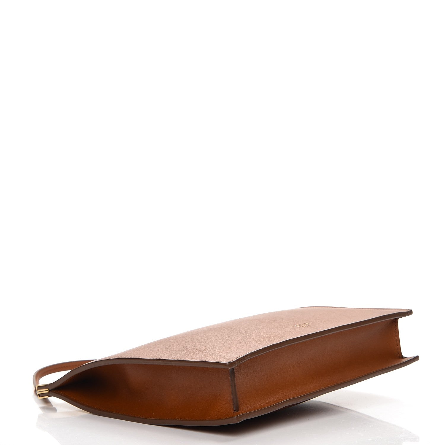 Celine Smooth Calfskin Mini Clasp Bag Tan 4 of 8