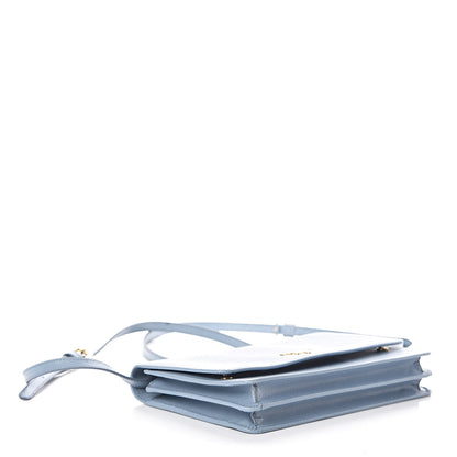 Prada Saffiano Metal Flap Wallet With Strap Astrale 4 of 9