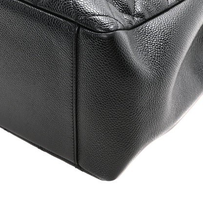 Chanel Caviar Quilted Grand Shopping Tote GST Black 10 of 10