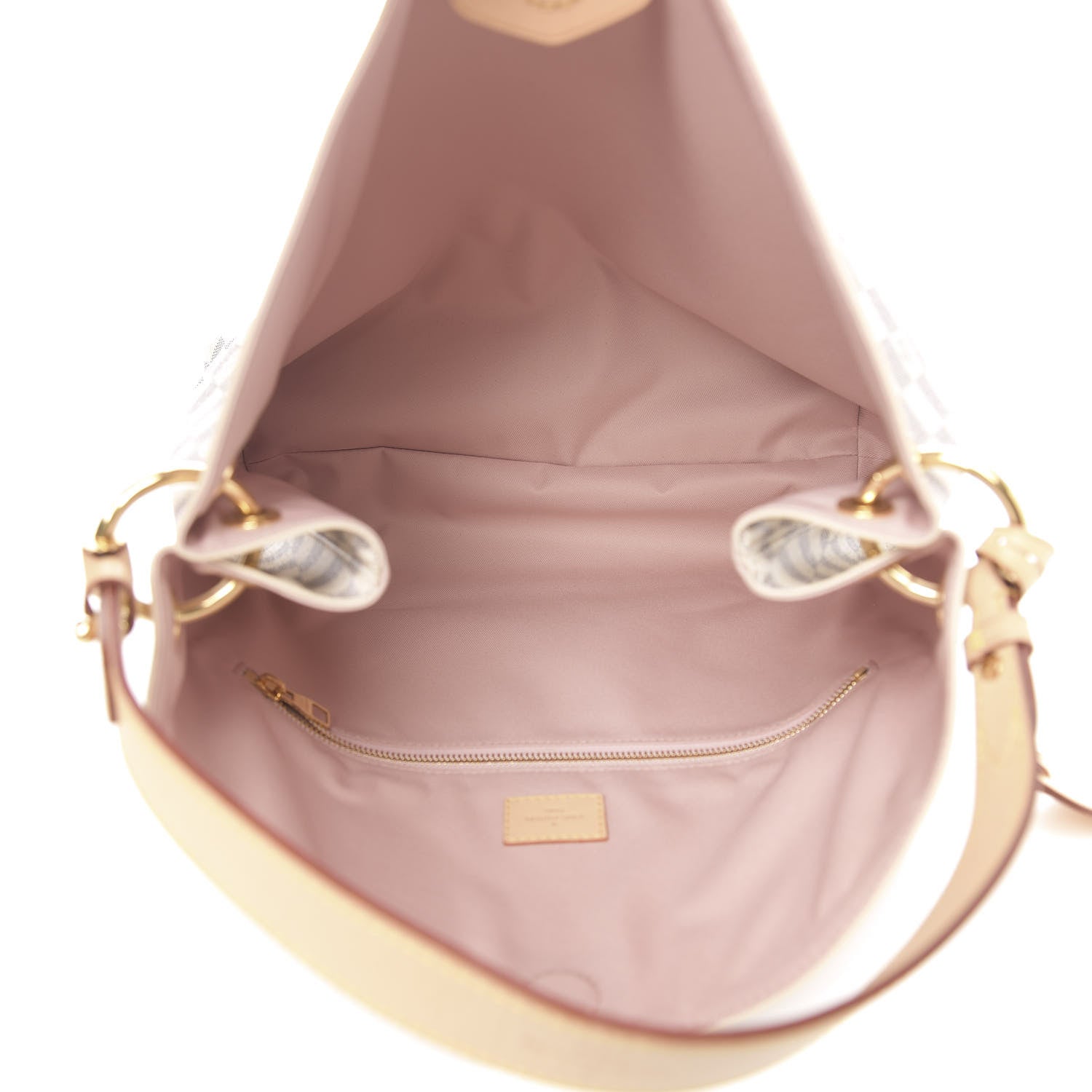 Louis Vuitton Damier Azur Graceful MM Rose Ballerine 4 of 10