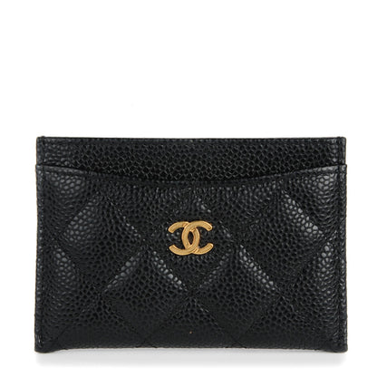 Chanel Caviar Quilted Card Holder Black 1 of 8