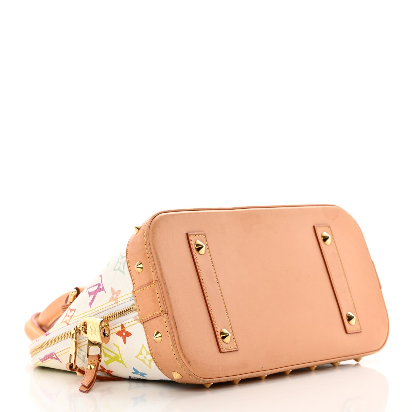 Monogram Multicolor Alma PM White