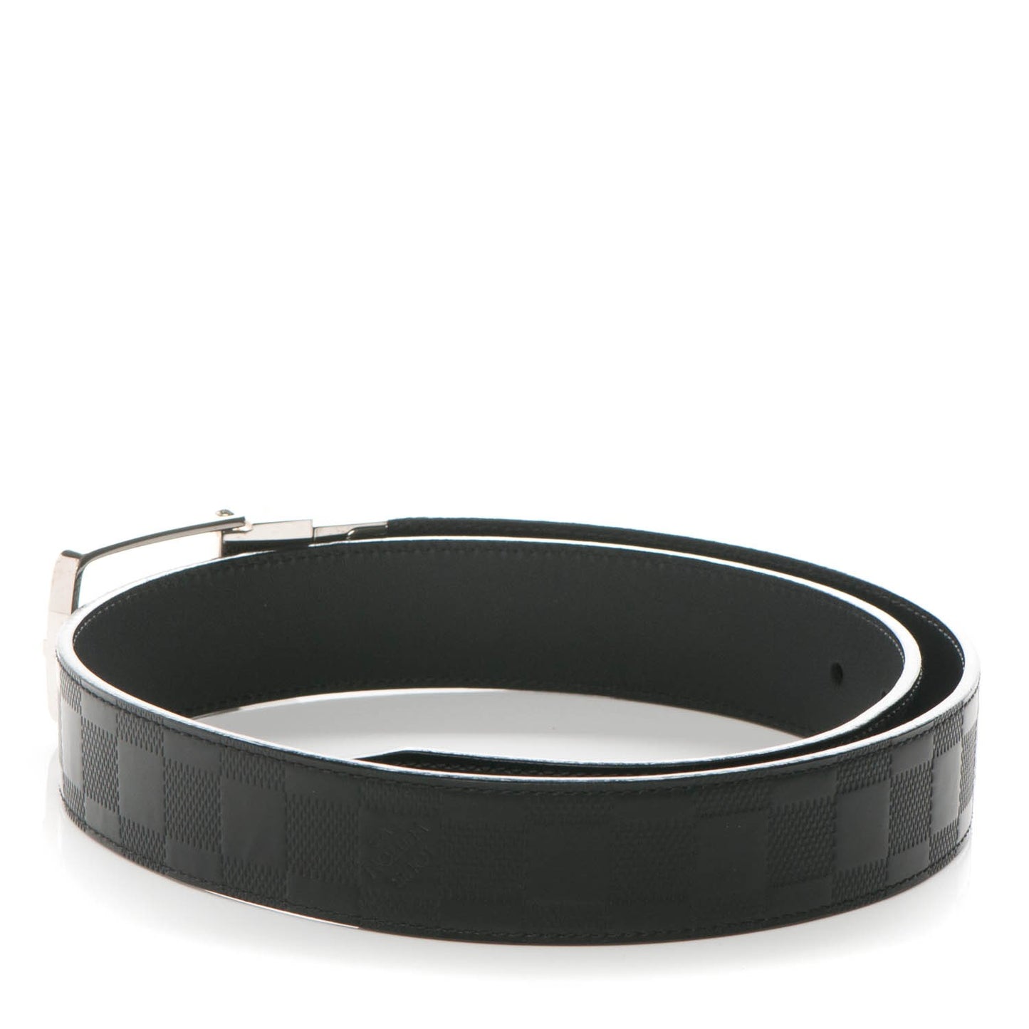 Damier Infini Calfskin 35mm Boston Belt 85 34 Black