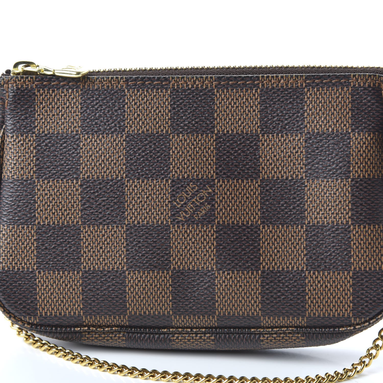 Louis Vuitton Damier Ebene Mini Pochette Accessories 10 of 11