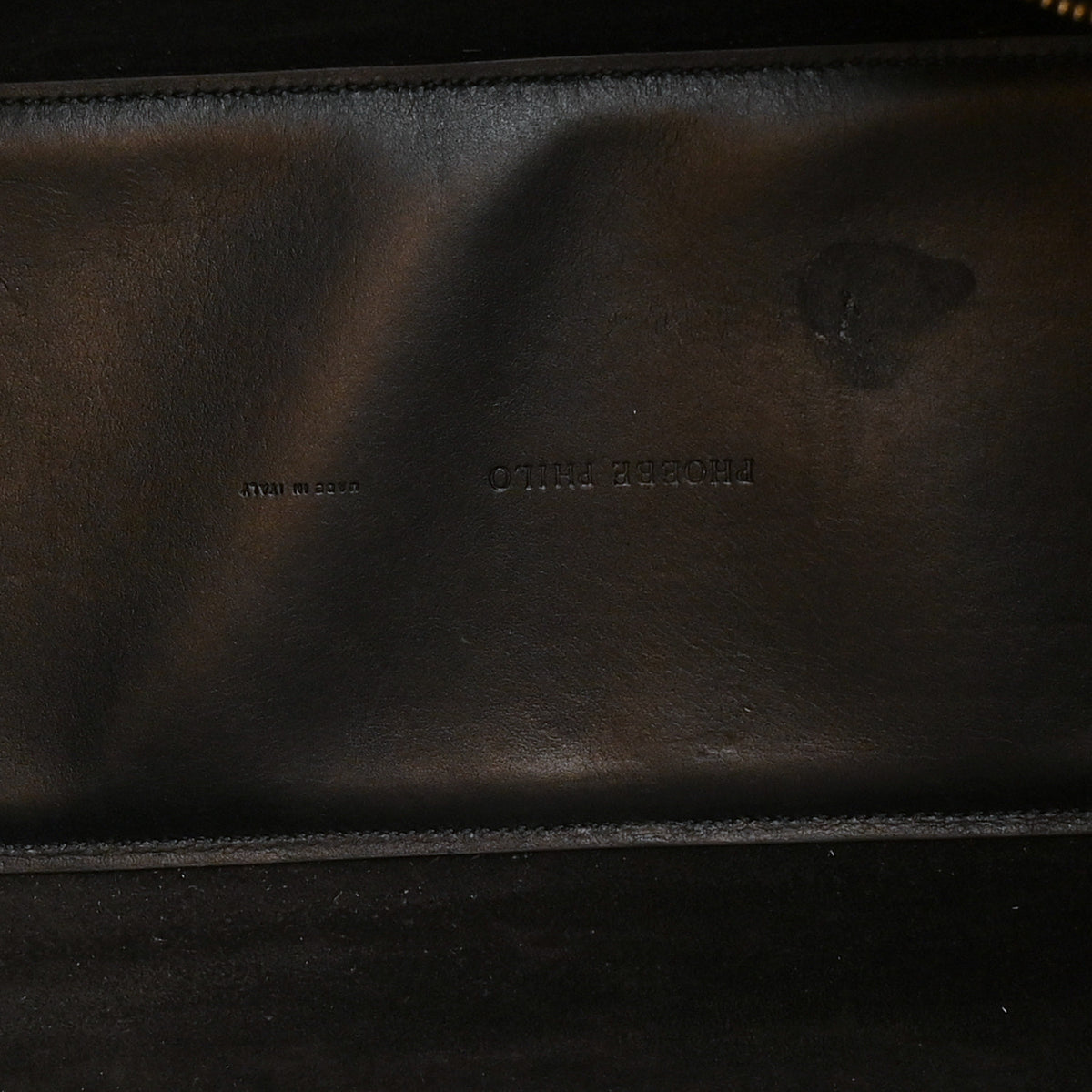 Phoebe Philo Calf Hair Small Kit Cabas Black 6 of 10