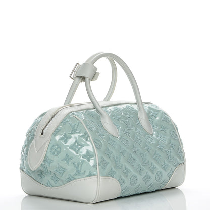 Louis Vuitton Monogram Bouclettes Speedy Round Mint 3 of 6