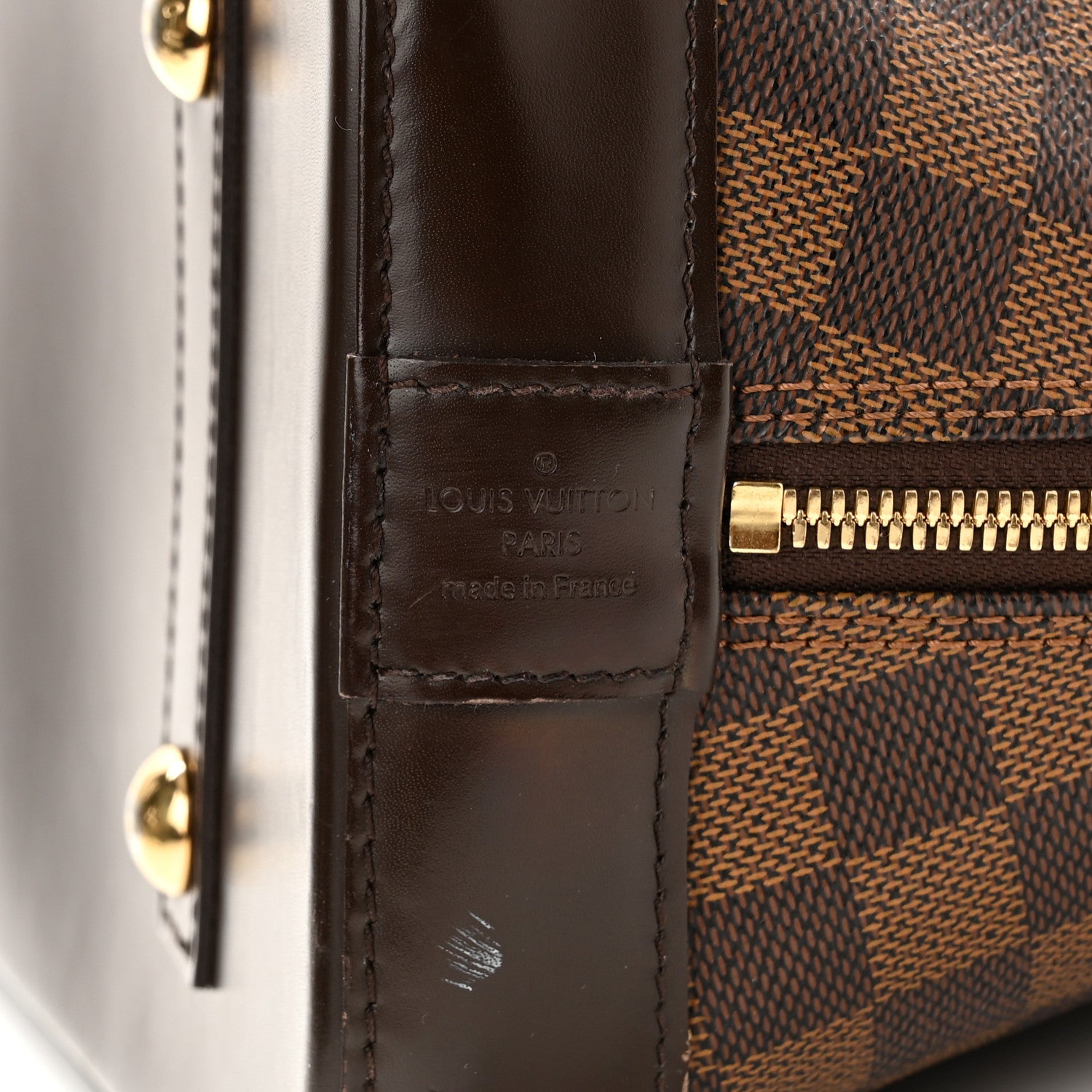 Louis Vuitton Damier Ebene Alma MM 6 of 12
