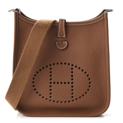 Hermes Taurillon Clemence Evelyne TPM Gold 1 of 10