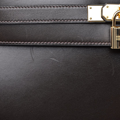 Hermes Box Kelly Sellier 35 Chocolate 38 of 44