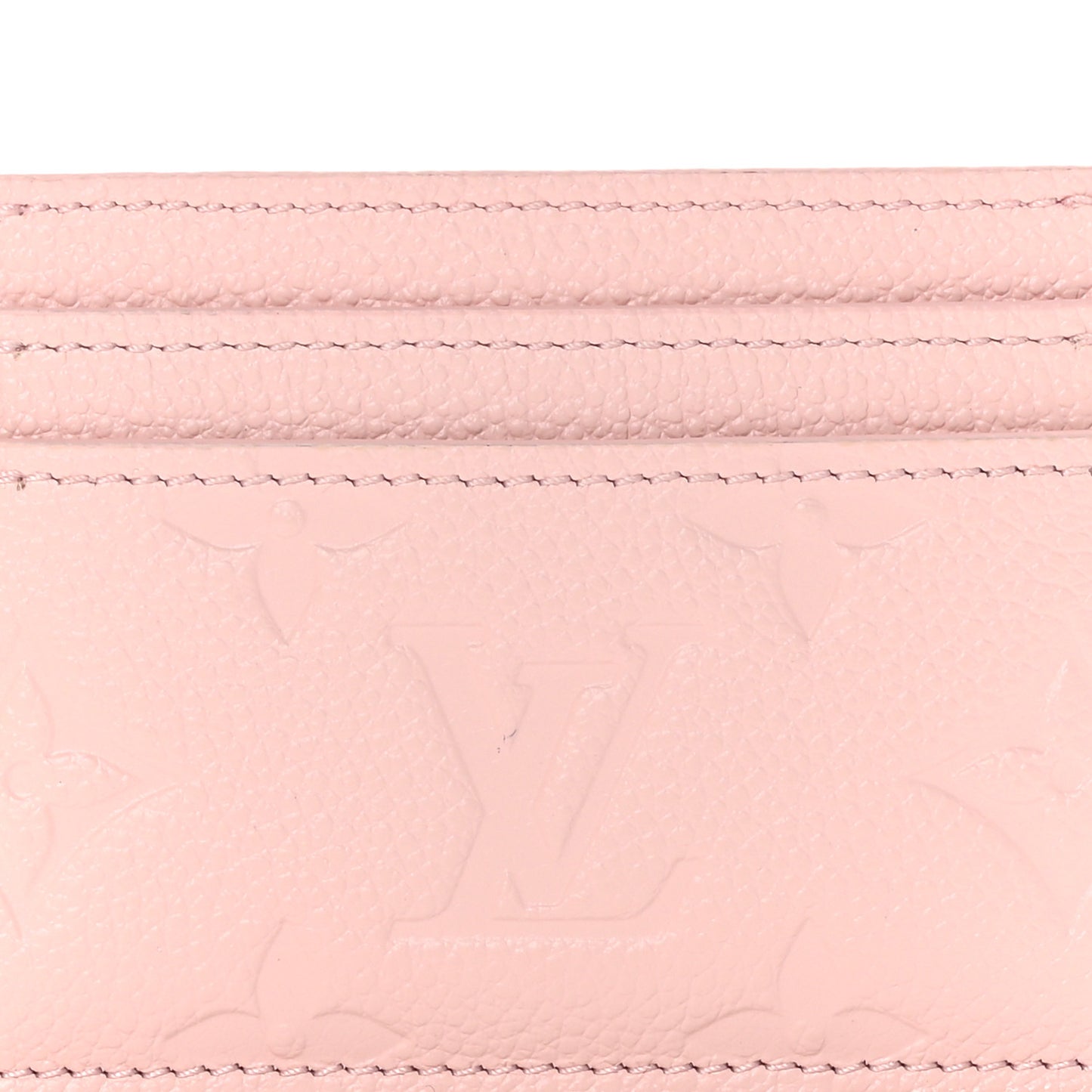 Empreinte Monogram LV Charms Card Holder Pink Opale