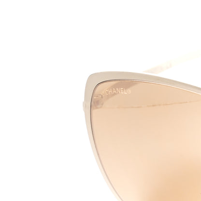 Chanel Metal Pilot Summer Sunglasses 4224 Gold 7 of 8