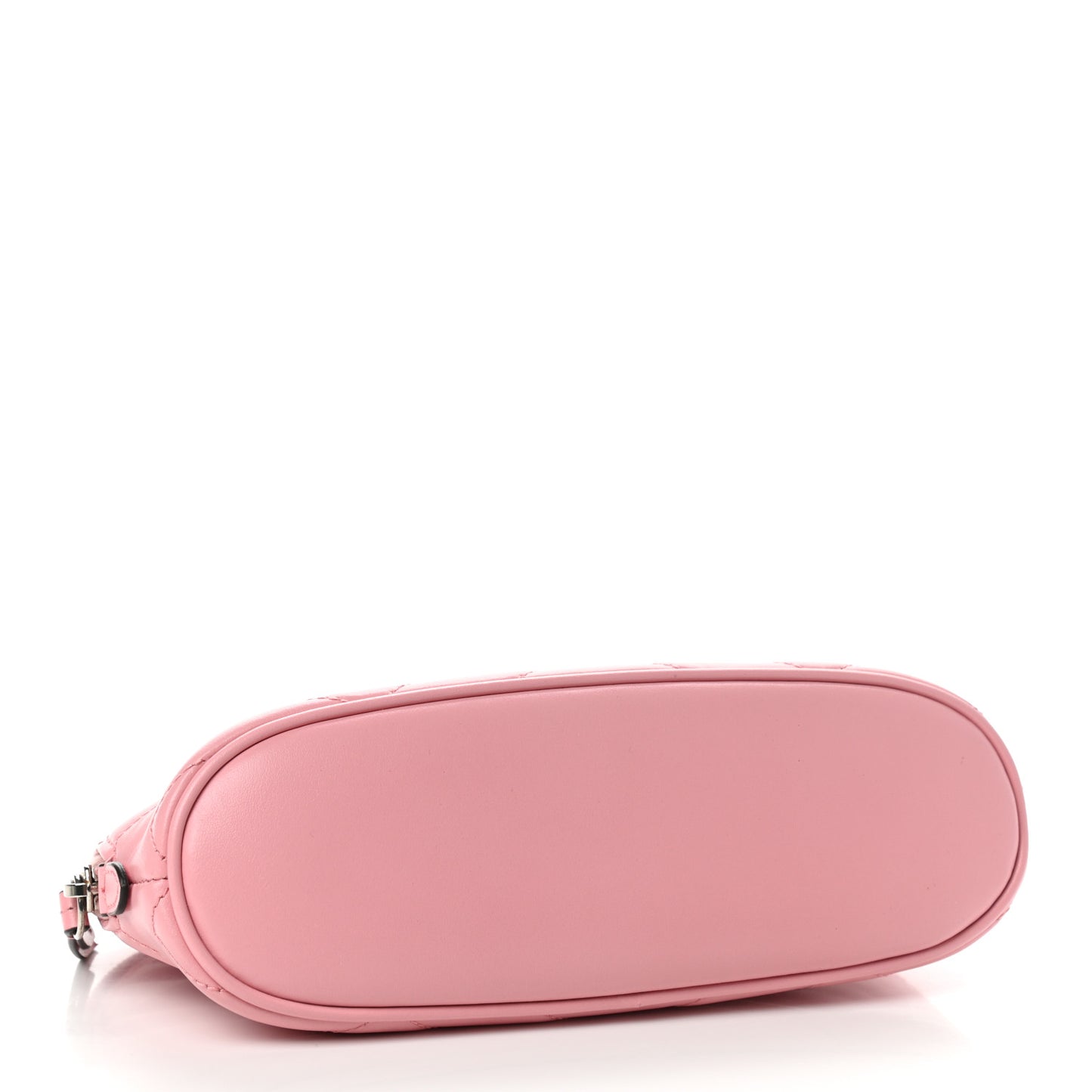 Calfskin Matelasse Large GG Marmont Pouch Cosmetic Case Wild Rose