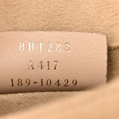 Fendi Vitello Liberty FF 1974 Embossed Kan I Shoulder Bag Tortora 7 of 18