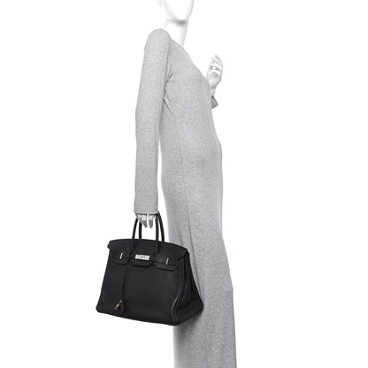 Hermes Togo Birkin 35 Black 2 of 10