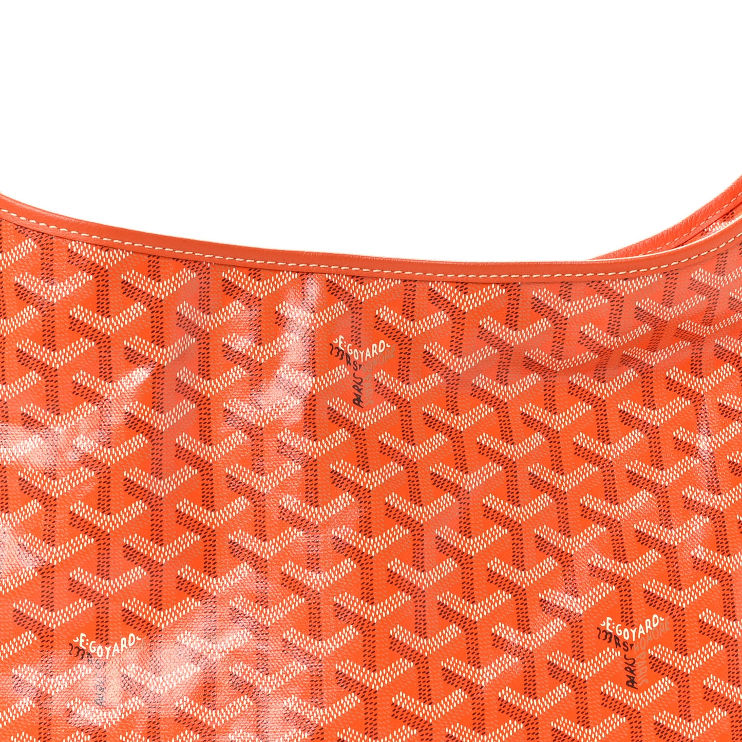 Goyardine Boheme Hobo Orange