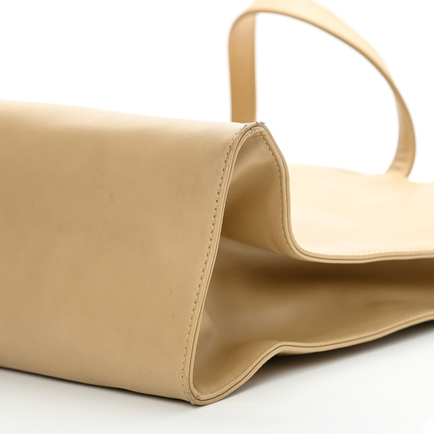 Telfar Vegan Leather Medium Shopping Bag Cream 9 of 13