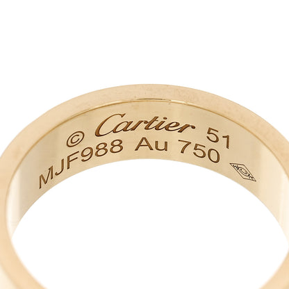 Cartier 18K Yellow Gold 5.5mm LOVE Ring 51 5.75 4 of 5