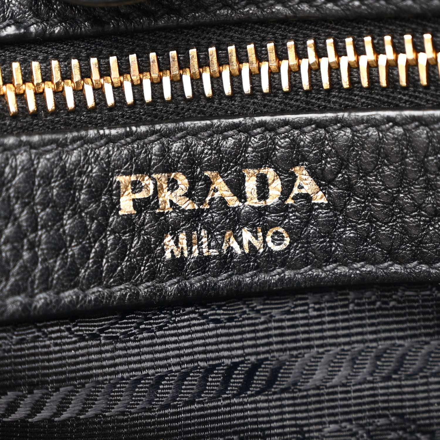 Prada Vitello Daino Hobo Messenger Bag Black 5 of 12