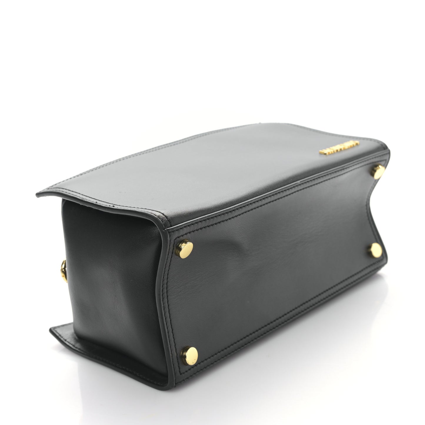 Smooth Calfskin Le Rectangle Shoulder Bag Black