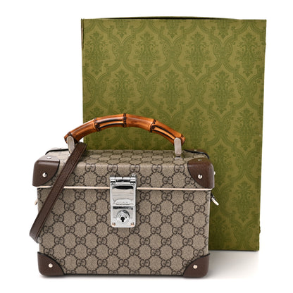 Gucci GG Supreme Monogram Globe-Trotter Beauty Case Brown 11 of 11