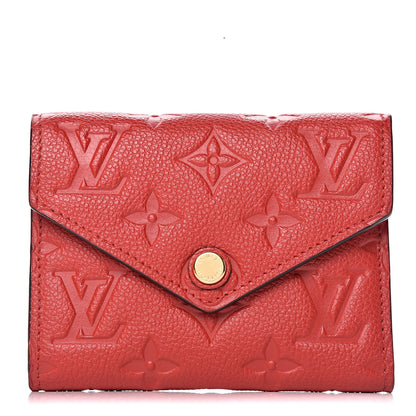 Louis Vuitton Empreinte Victorine Wallet Cherry 1 of 8