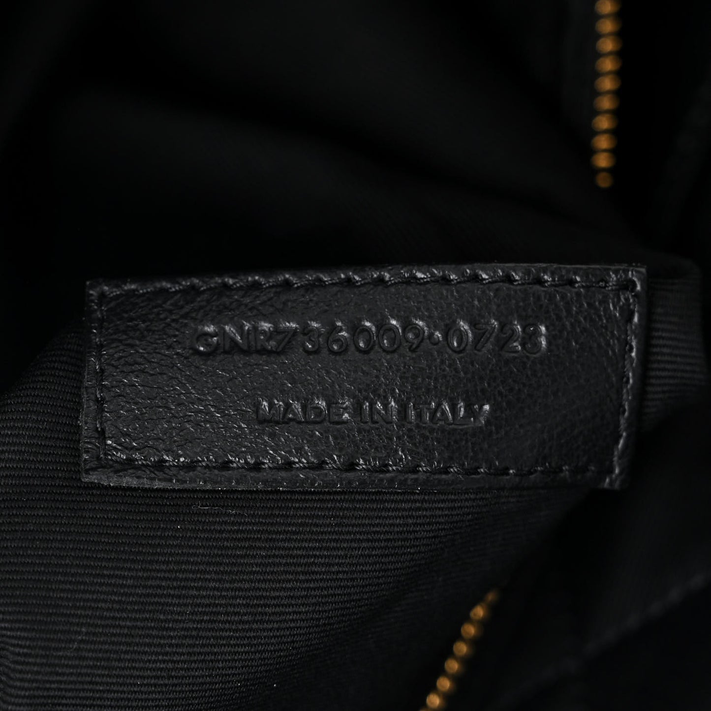 Calfskin Quilted ES Giant Travel Bag Black