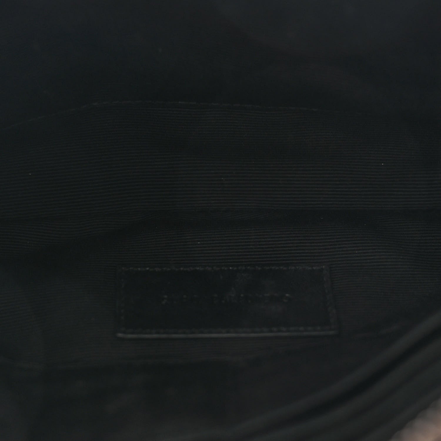Saint Laurent SAINT LAURENT Suede Calfskin Small Fringe Crossbody Bag Black 5 of 15