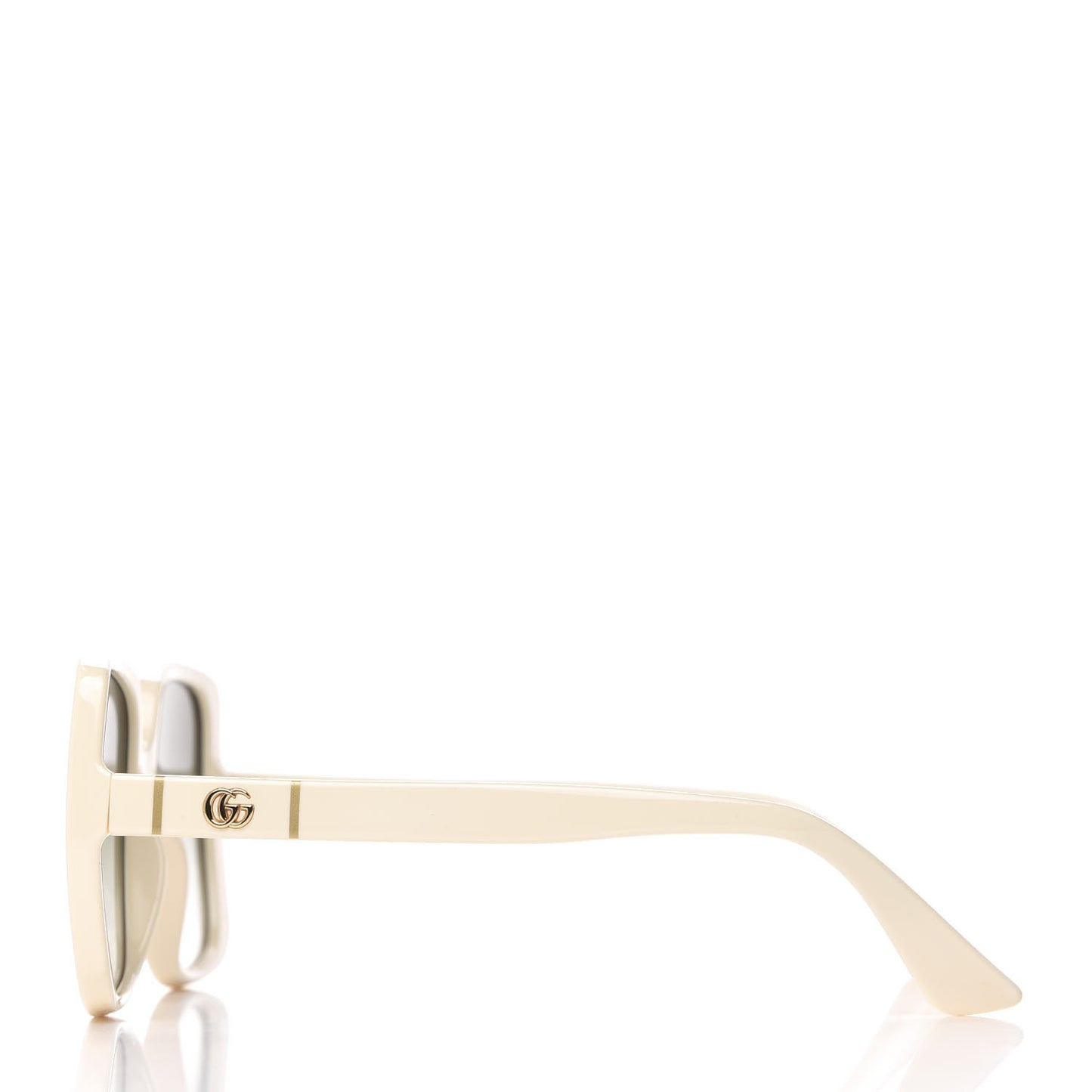 Acetate Square Frame GG0632S Sunglasses White