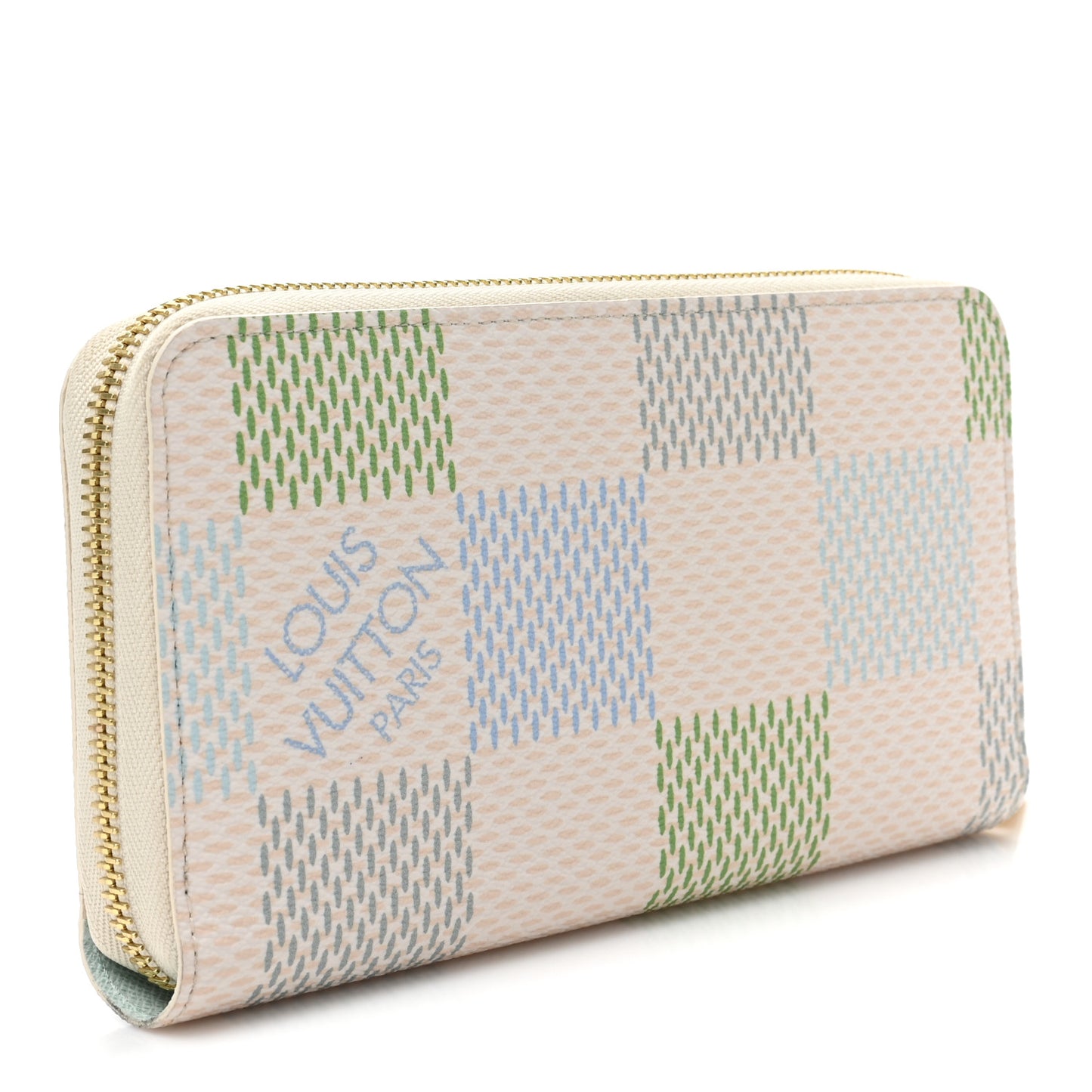 Damierlicious Zippy Wallet Pistachio Green