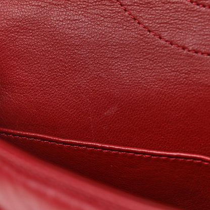 Chanel Aged Calfskin Quilted 2.55 Reissue 227 Flap Red 12 of 14