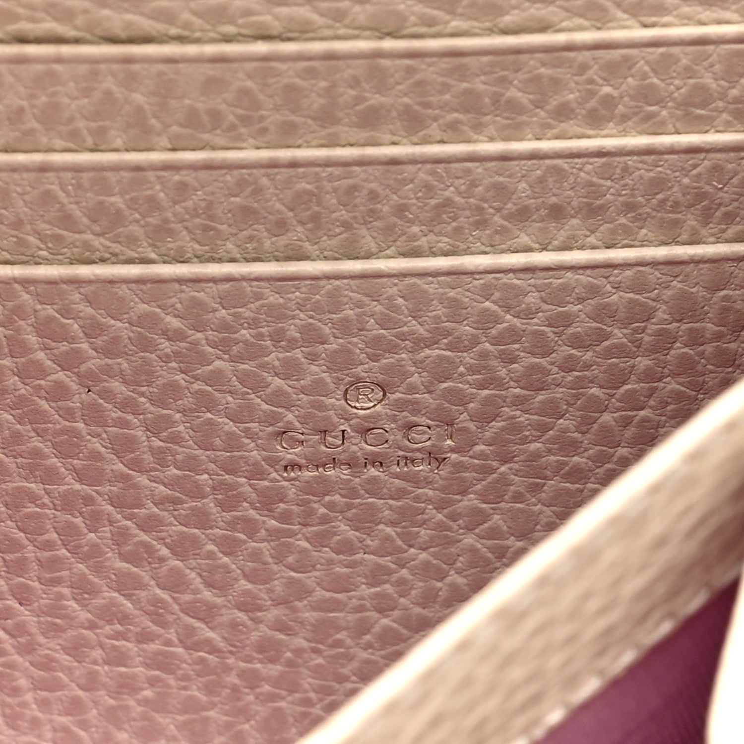 Gucci Dollar Calfskin Mini Dionysus Chain Wallet Mystic White 6 of 9