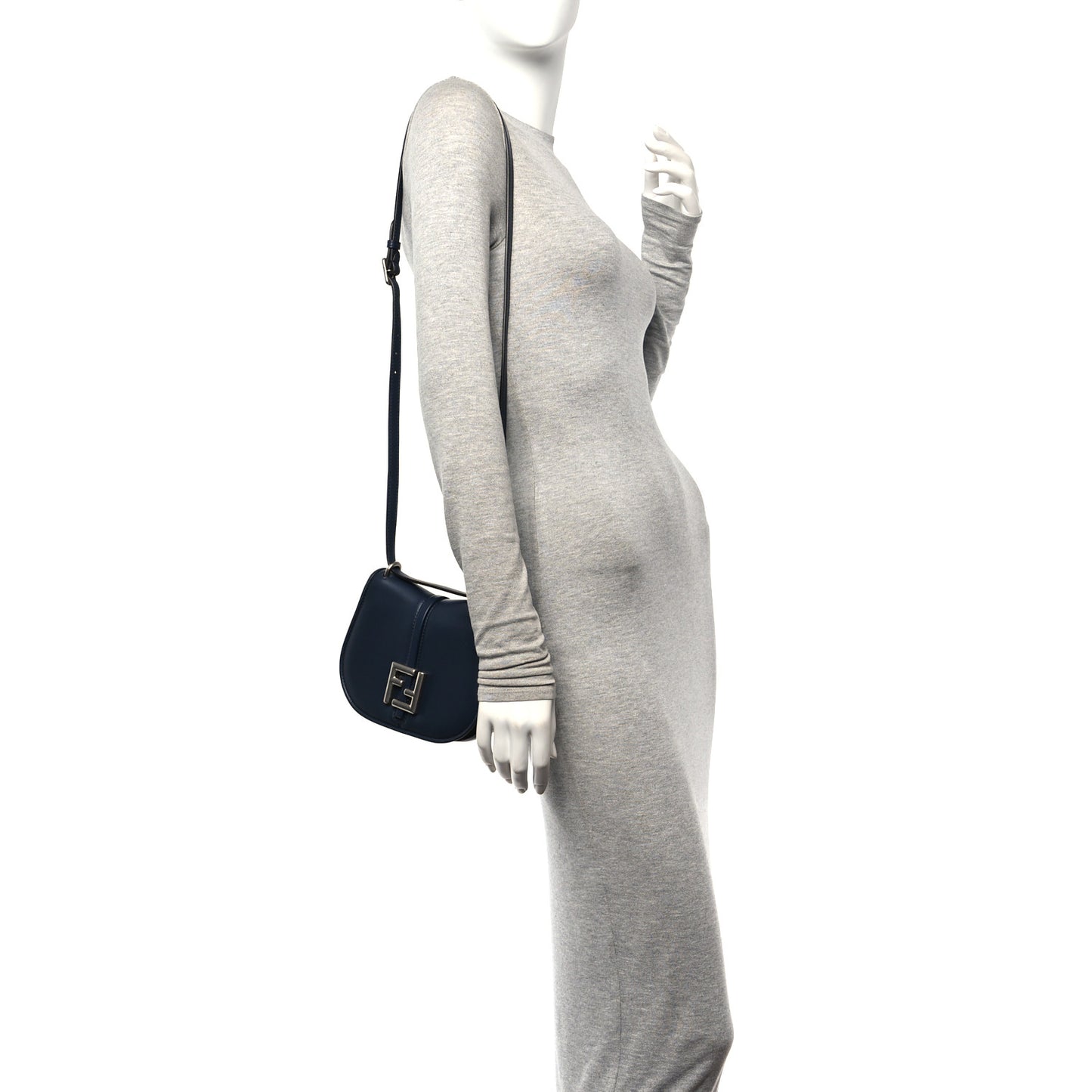Vitello Brenta Cher Small Fendi C'mon Midnight