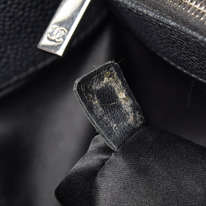 Chanel Caviar Quilted XL Grand Shopping Tote GST Black 7 of 14