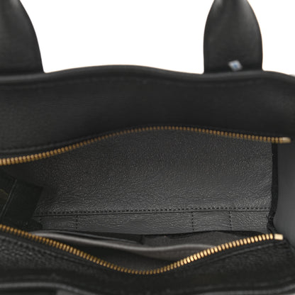 Marc Jacobs Grained Calfskin Small The Tote Bag Black 5 of 11